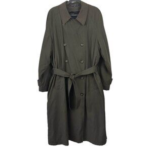 Ralph Lauren Olive Trench Coat